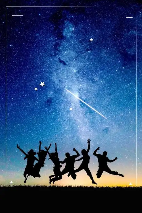 为梦想释放狂野青春背景