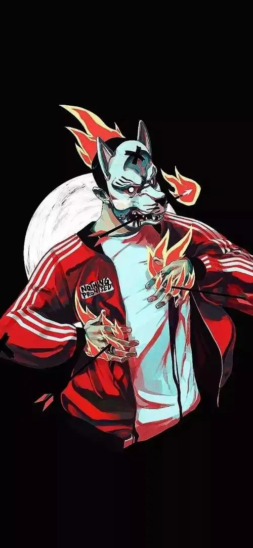 抖音点赞过十万的的潮图壁纸,cool