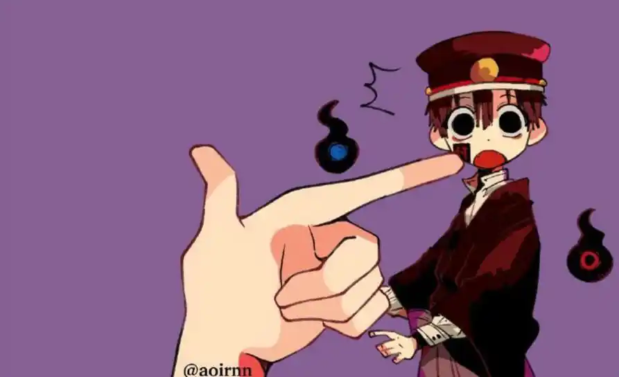 地缚少年花子君插画,表情呆萌,画风超赞!