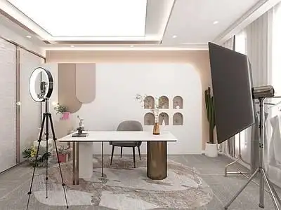 带货直播间如何装修设计安徽山水精工装打造吸引人气直播间