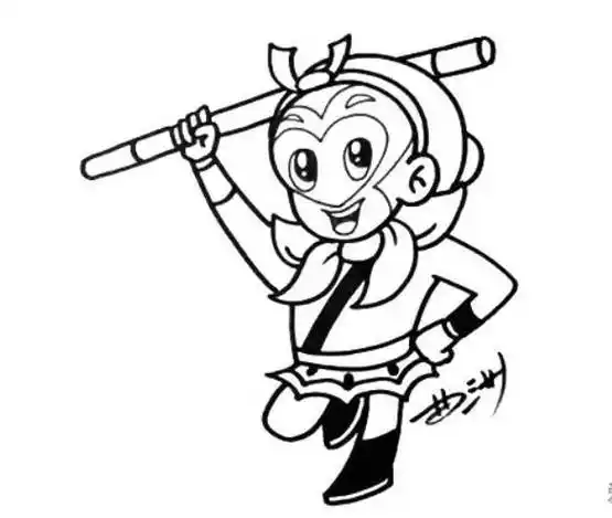 怎么画孙悟空简笔画 怎么画孙悟空简笔画齐天大圣