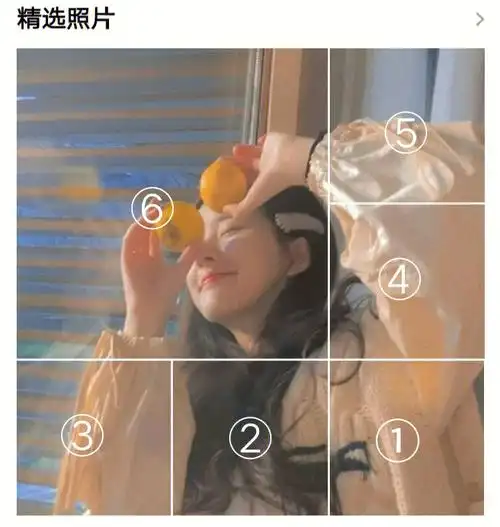 的顺序添加o~(注明:要一个一个添加,第一次尝试自己裁剪#qq精选照片墙