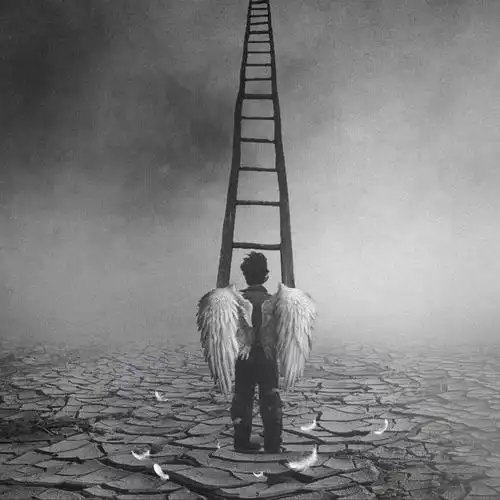 寂静无边一组精美的伤感黑白唯美意境图片