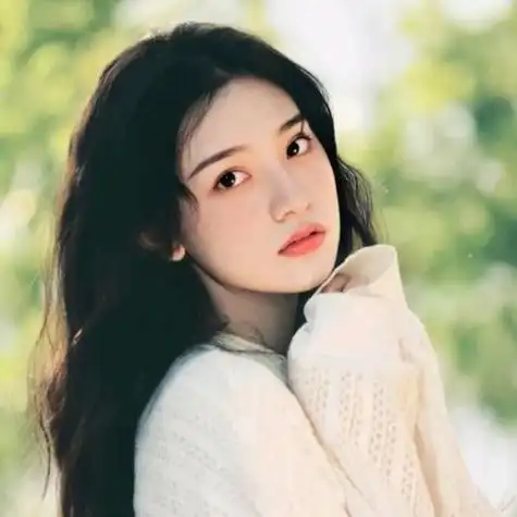 伤感清新长发女生头像图片