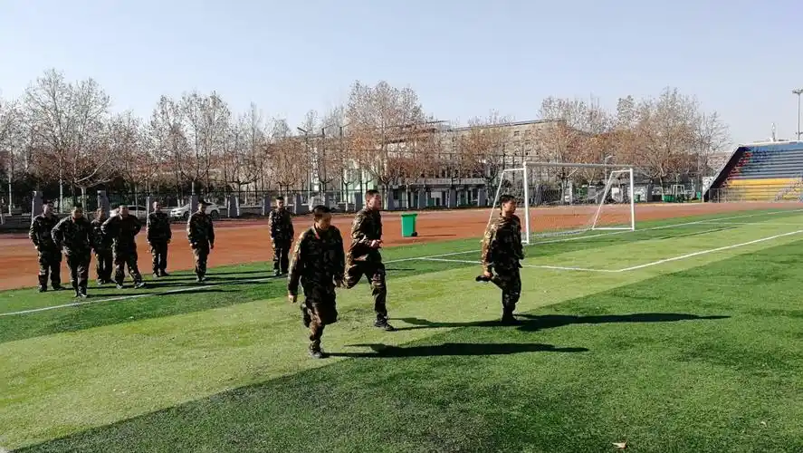 强化军事训练,提升打赢能力 ——丈八北路中队积极组织春节后体能训练