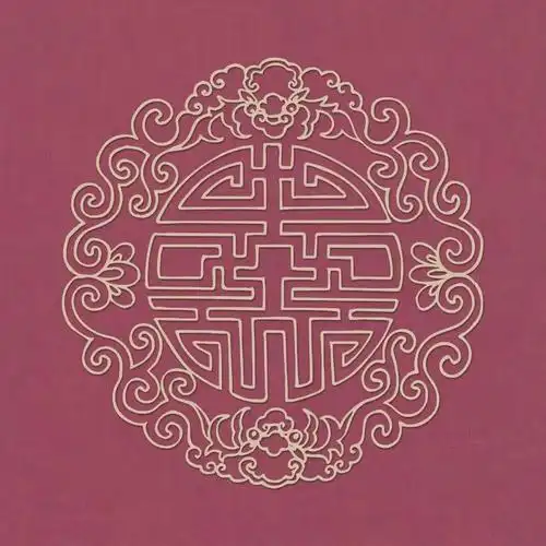 中国传统的纹样图案,富贵呈祥,花团紧簇,中国元素文化的凝结,传统智慧