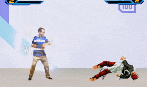 甚至还有人特意为马保国的"松活弹抖闪电五连鞭"加上了特效,以展示其"