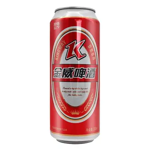 金威精制雪花啤酒罐装500ml12罐整箱9度红罐包啤酒