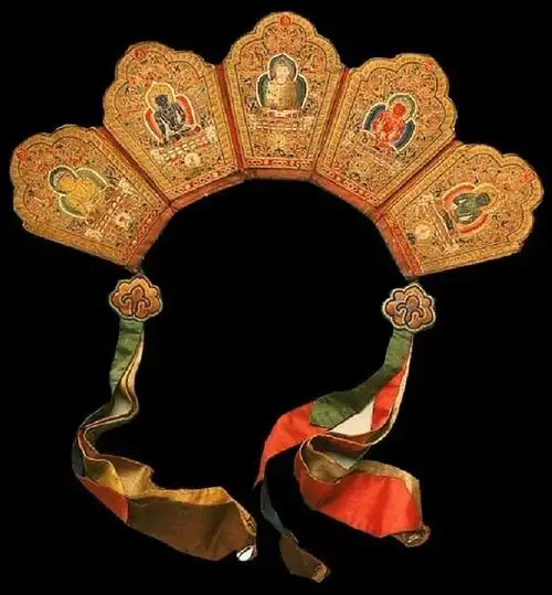 五佛冠代表着什么