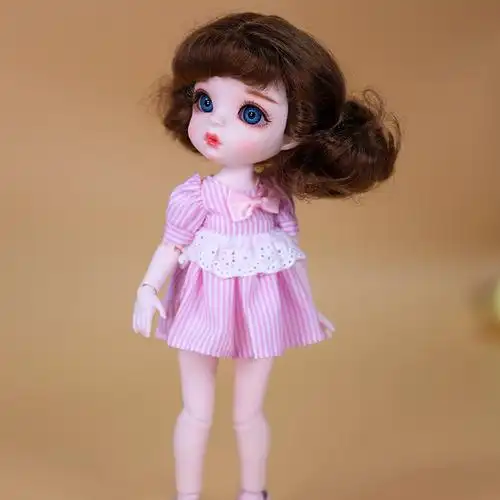 衣服德必胜娃娃6分小天使娃休闲服icy小布布娃娃裙子娃娃