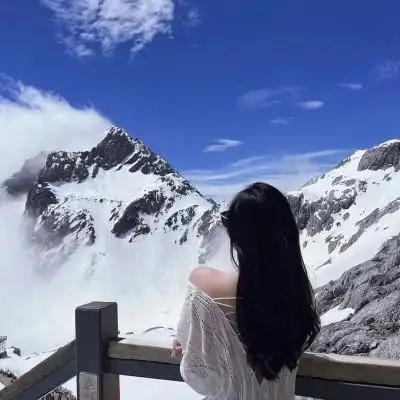 仙气女生头像高级氛围背影