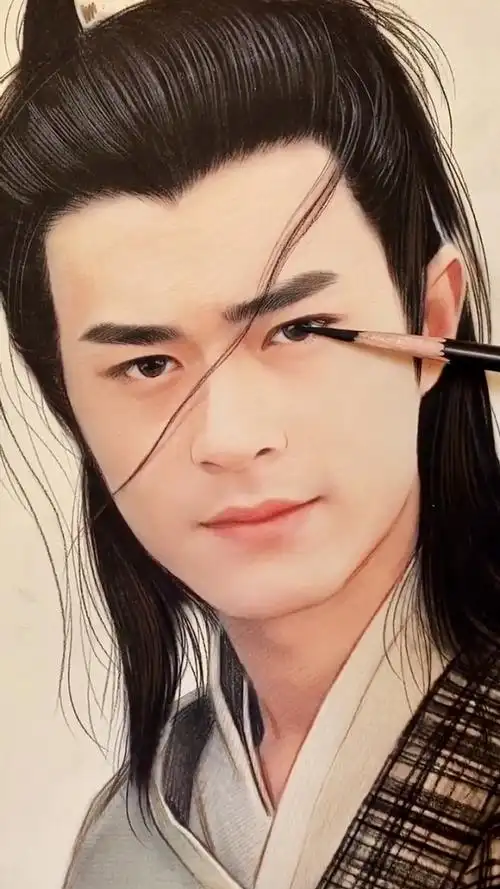 一见杨过误终身.画了两天若不嫌弃就给个赞7815再走吧.