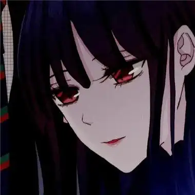 高冷御姐动漫黑暗系头像女