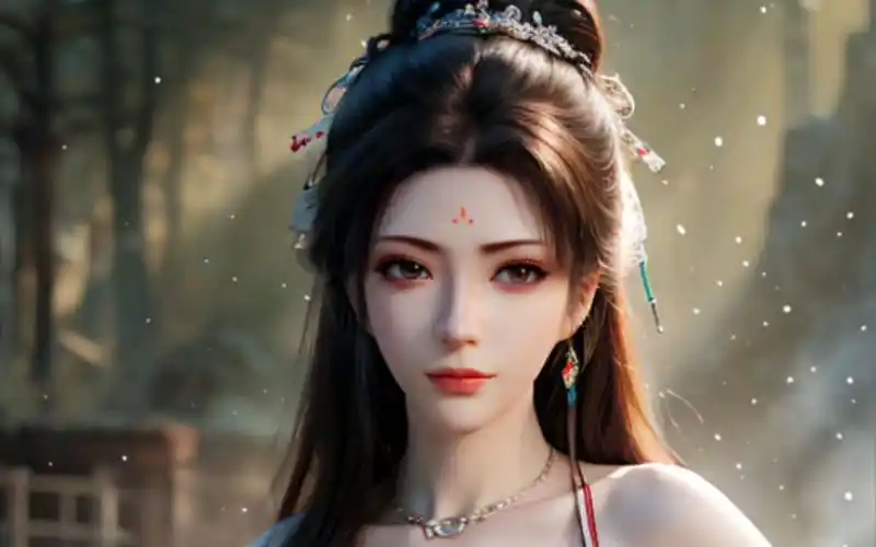 "南宫婉的ai画廊,画中仙子,仙姿绰约"