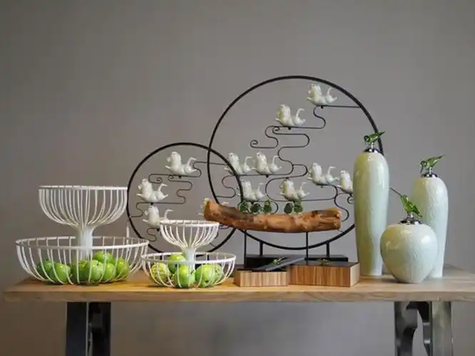 传统元素与现代元素的碰撞---新中式家居_设计策划案_彩虹设计网