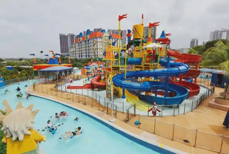 去热带海岛的乐高主题水上乐园过清凉炫酷的圣诞,你想过吗?