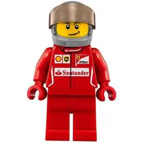 lego 乐高 方程式赛车 人仔 sc012 法拉利 f14t 驾驶员 75913