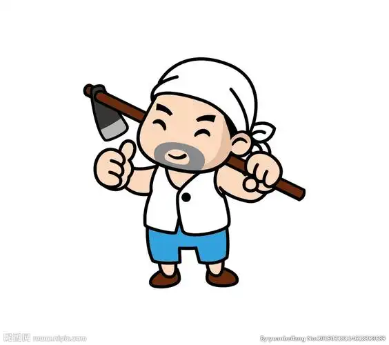 老农民设计图__动漫人物_动漫动画_设计图库_昵图网nipic.com