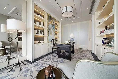 别墅简欧风格书房