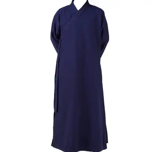 武当三清领道士服装男冬季加厚道袍女中国风汉服道教服装长大褂衫