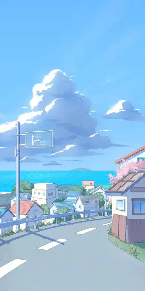 适合做壁纸的动漫风景图片