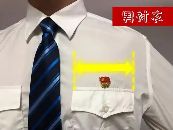 武电微课堂如何正确佩戴党徽