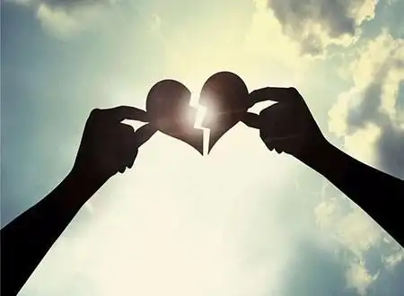 我们分手了想鼓励自己忘记他的带字图片明天会更好 想开一一点点失恋