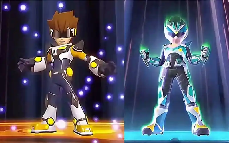 【电击小子第三部.四圣团】青龙白虎.着装变身.必杀招式.暗黑战车.