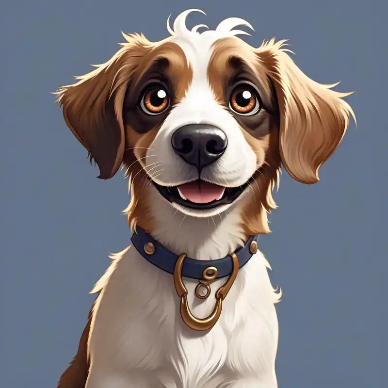 卡通狗狗头像来啦 分享一组卡通风格的狗狗微信头像,每个都超级可爱哦