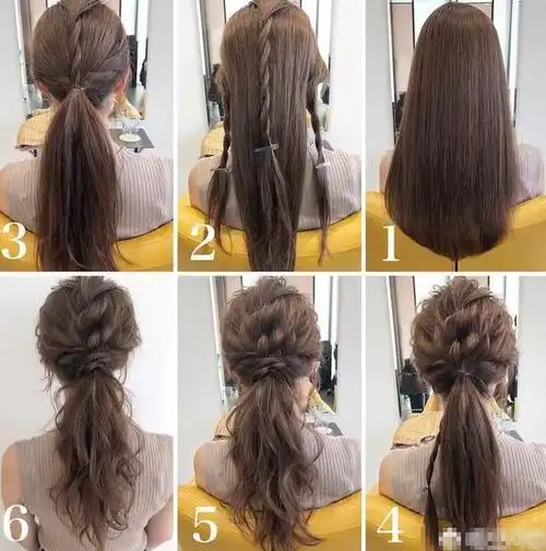 如何扎丸子头简单好看(中长发怎么扎好看简单?