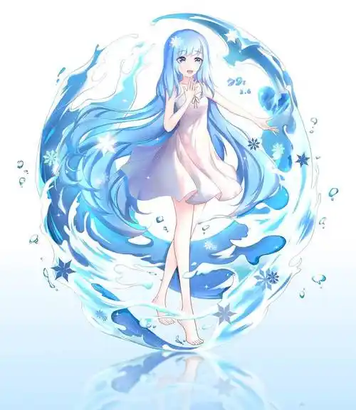 冰上39s的pixiv连衣裙少女插画图片