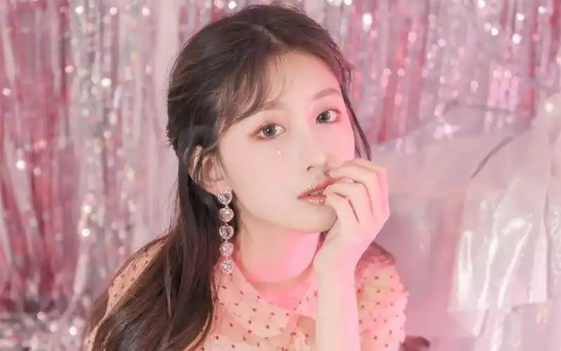 唯美意境粉色美女壁纸