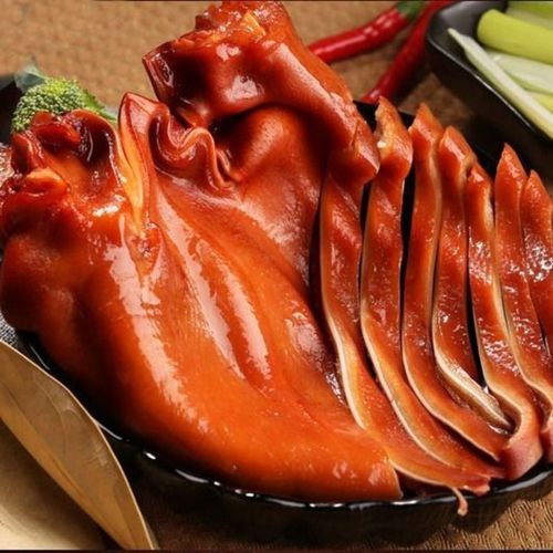 山东卤味猪耳朵地道熟食250g真空包装下酒菜五香卤肉酱香猪耳即食