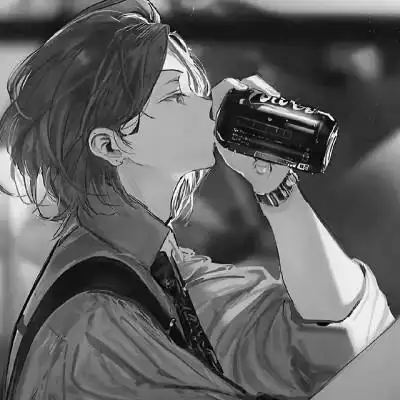 动漫男主头像黑白高清帅气图片_男生动漫头像_头像屋