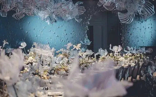 张馨予婚礼现场布置细节曝光,唯美浪漫,有如童话世界!