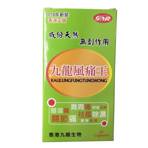 【香港直邮】九龙风湿王 九龙风痛王 类风湿关节炎坐骨腰椎背痛 九龙