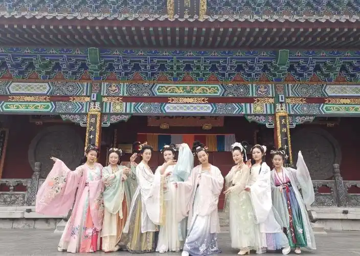 八仙女集体下凡了个个貌美如花