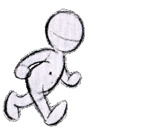 线条人行走可爱哈腰gif动图_动态图_表情包下载_soogif