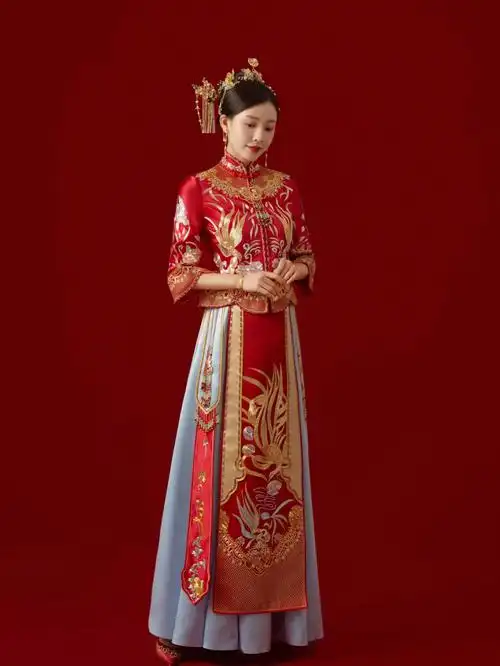 一袭中式嫁衣与你共赴白首之约78