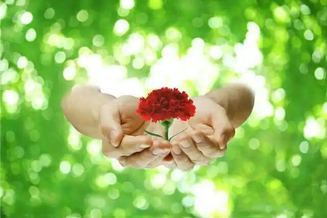 因为有你 我的生活充满希望