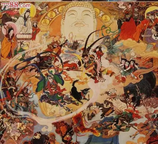 四大名著年画_第1张_7788收藏__中国收藏热线