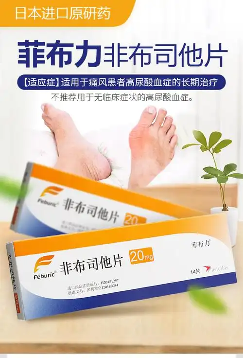 菲布力非布司他片20mg14片盒2盒