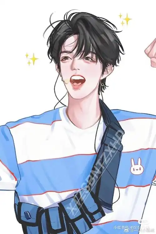 肖战动漫图##肖战##肖战直播