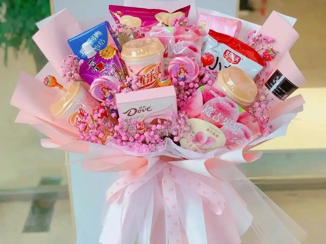 零食花束/今日客订图片分享96 给女孩子多少宠爱,她就有多可爱