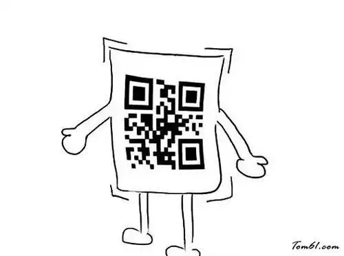 二维码支付简笔画