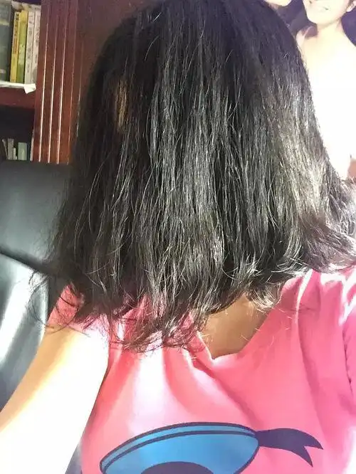 头发超级多超级厚一根 绝望