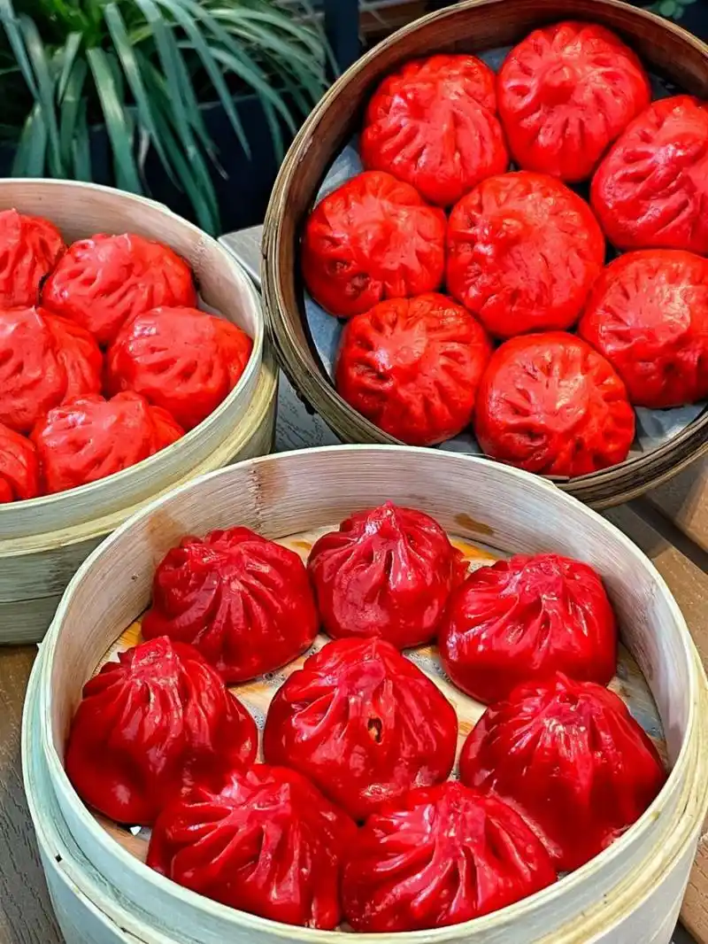 请问7515还有比这红色小龙虾包子更喜庆的吗71 这家店真的会搞