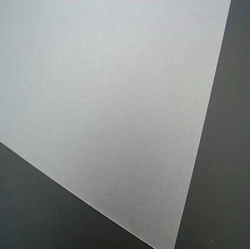 白色半透明磨砂pp薄片 pvc胶片 pc薄片单面磨砂pp片材白色pp板材