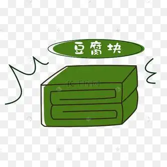 军训内务豆腐块手绘元素