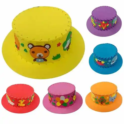 相似儿童手工制作eva立体贴画diy材料包儿童海绵纸小贴片带背胶061